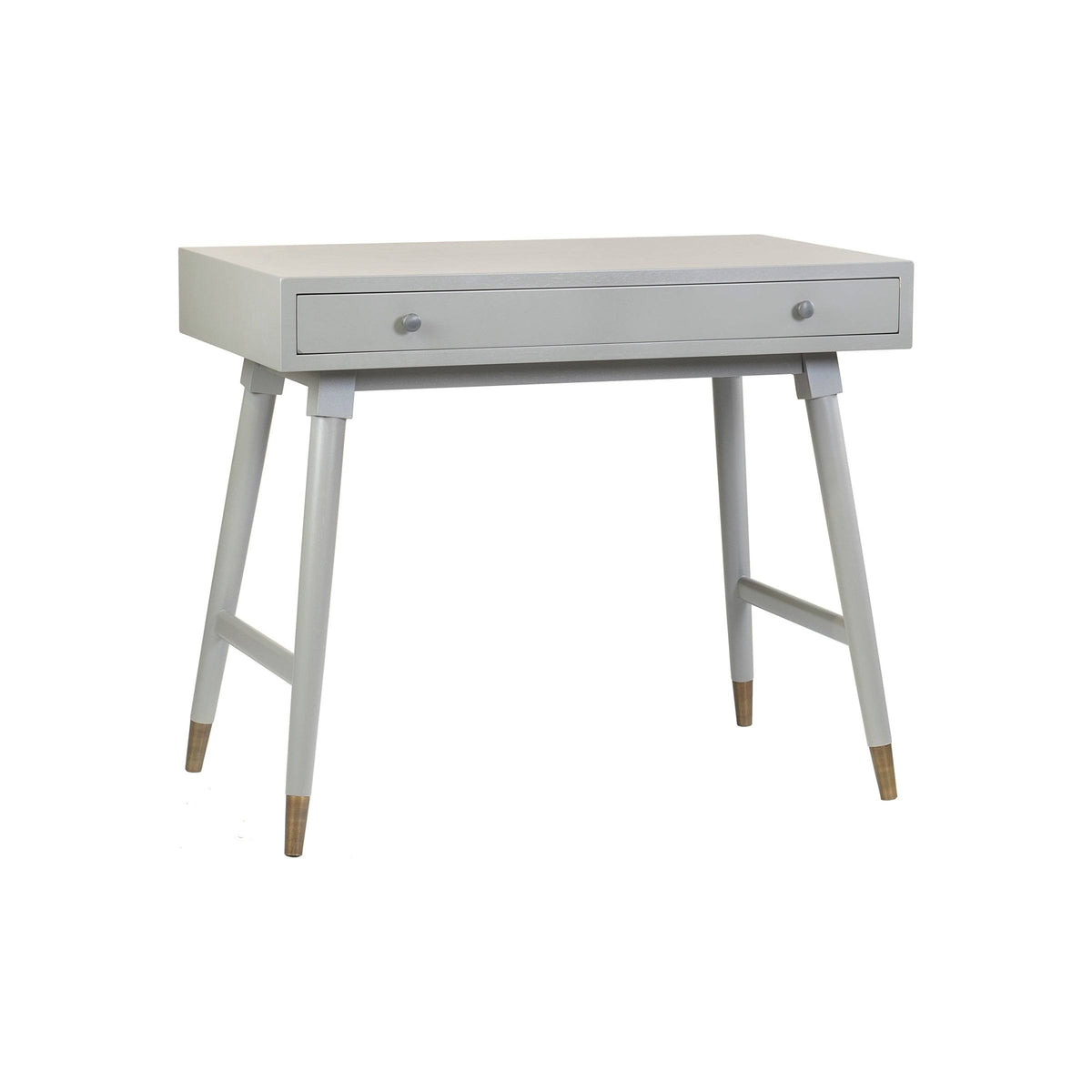 Gray Console Table with Storage O761