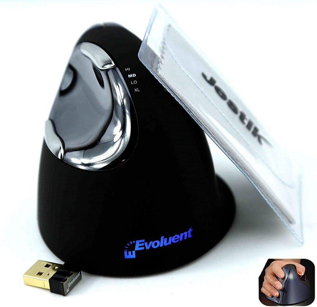 VerticalMouse 4 Right Wireless Plus Microfiber Cloth P6986