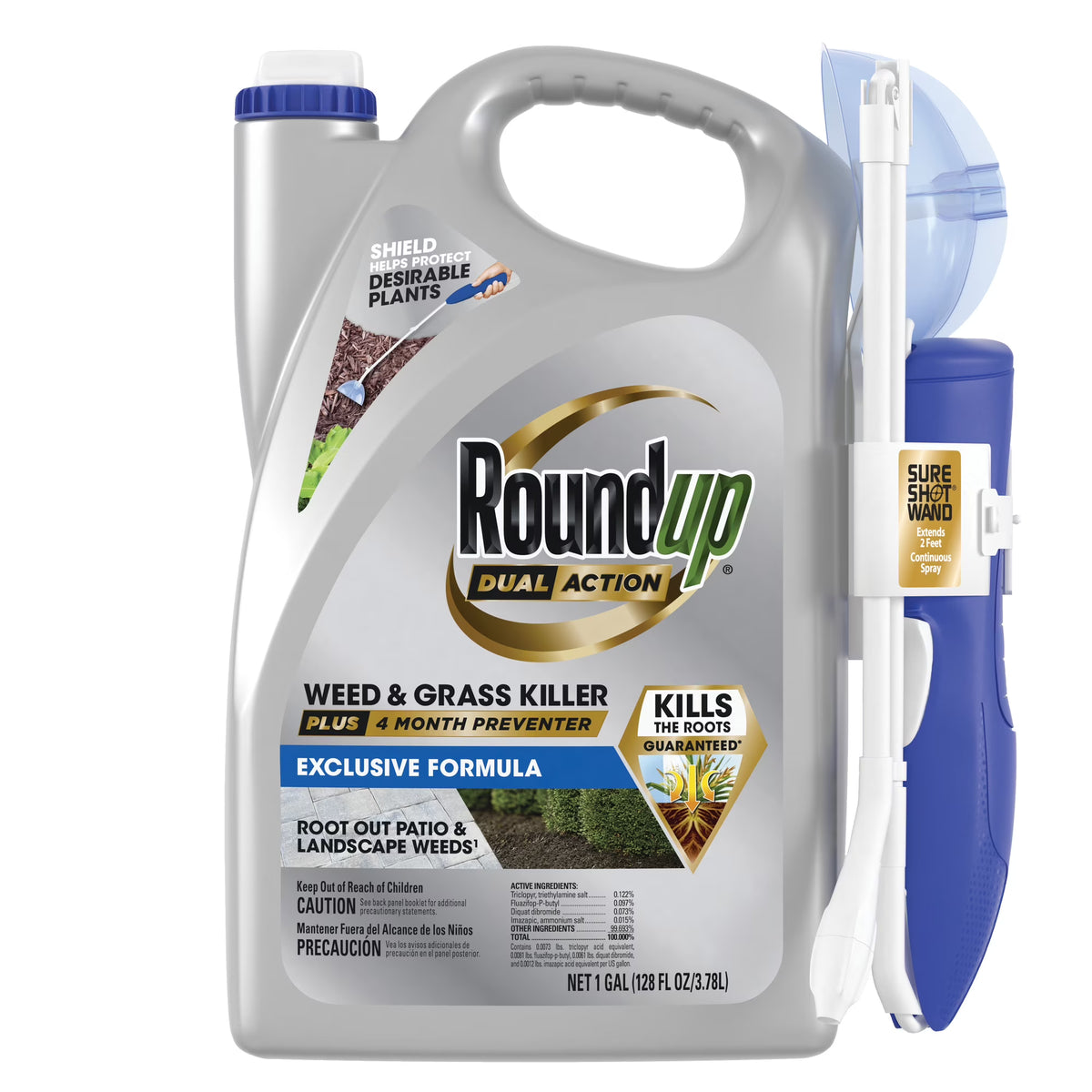 1 gal. Weed & Grass Killer Plus 4 Month Preventer Z55057