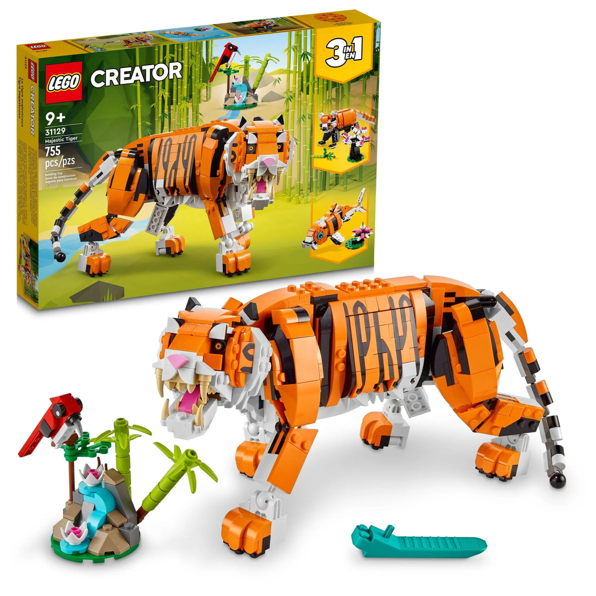 3 in 1 Animal Figures Building Set X1755