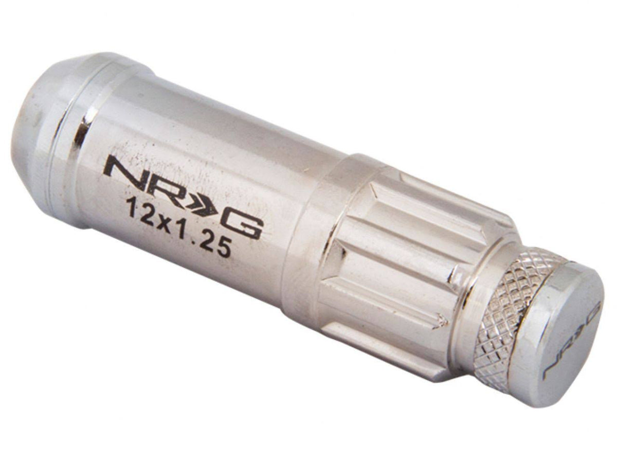 Silver Cone Seat Open End Wheel Locks Q43744