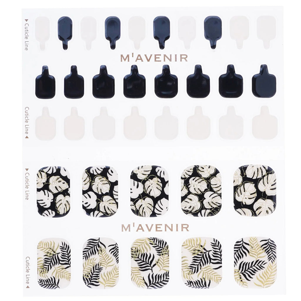 Tropical Palmtree Nail Sticker 36pcs S453864