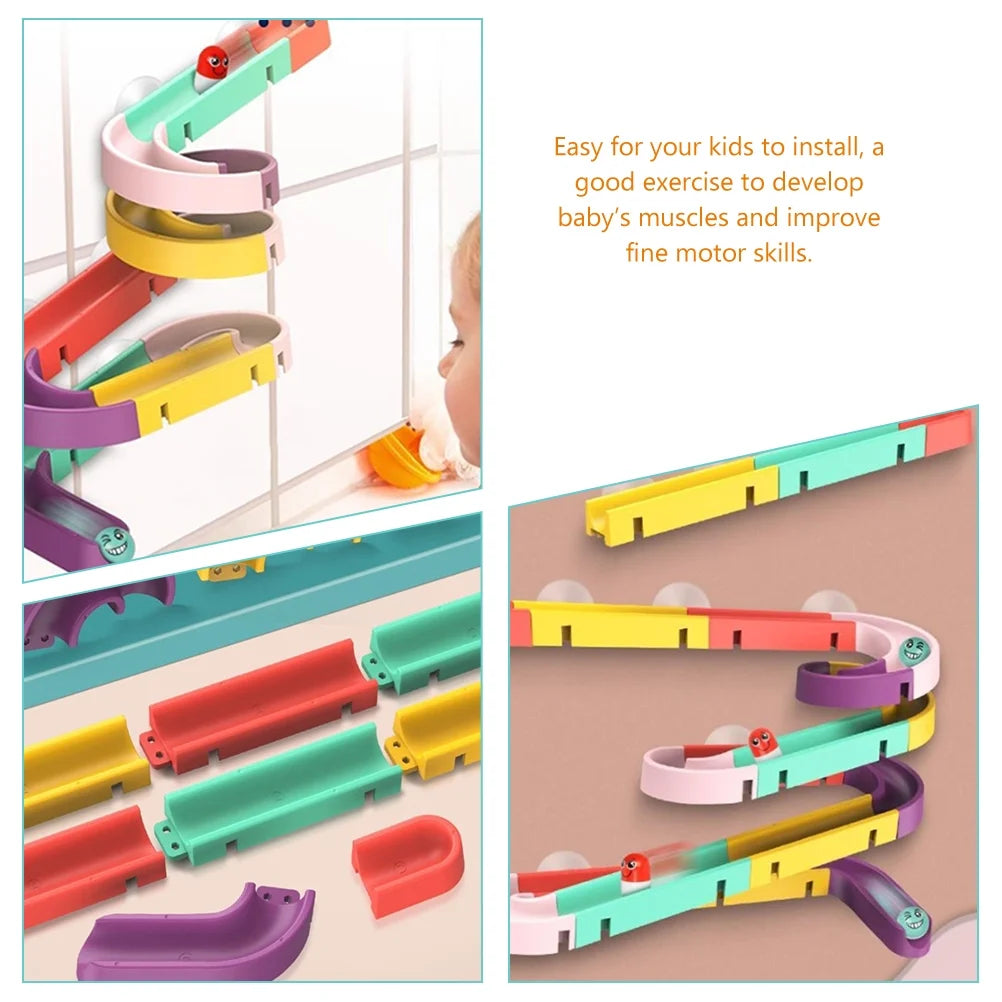 Rolling Ball Track Toy Building Toy DIY Educational Toy R93534