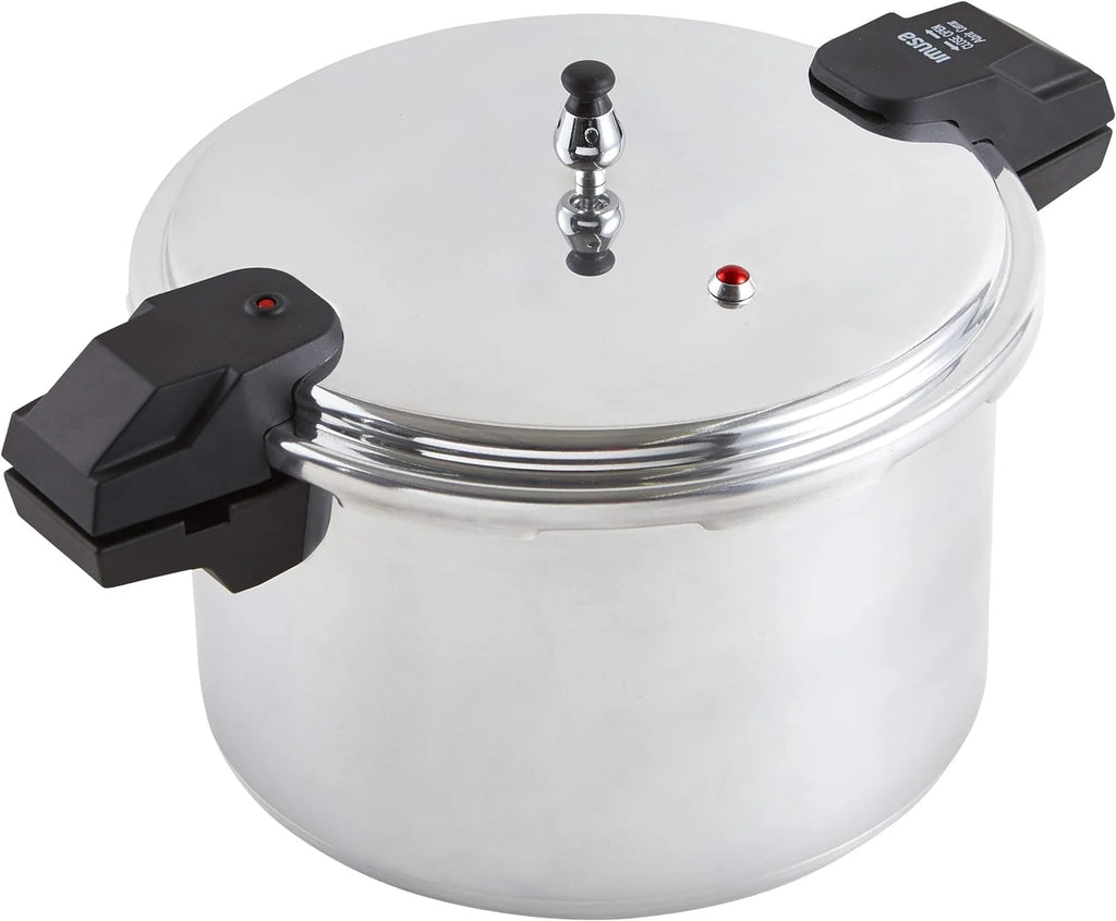 16Qt Jumbo Stovetop Pressure Cooker With Regulator And Side Handles Z42030