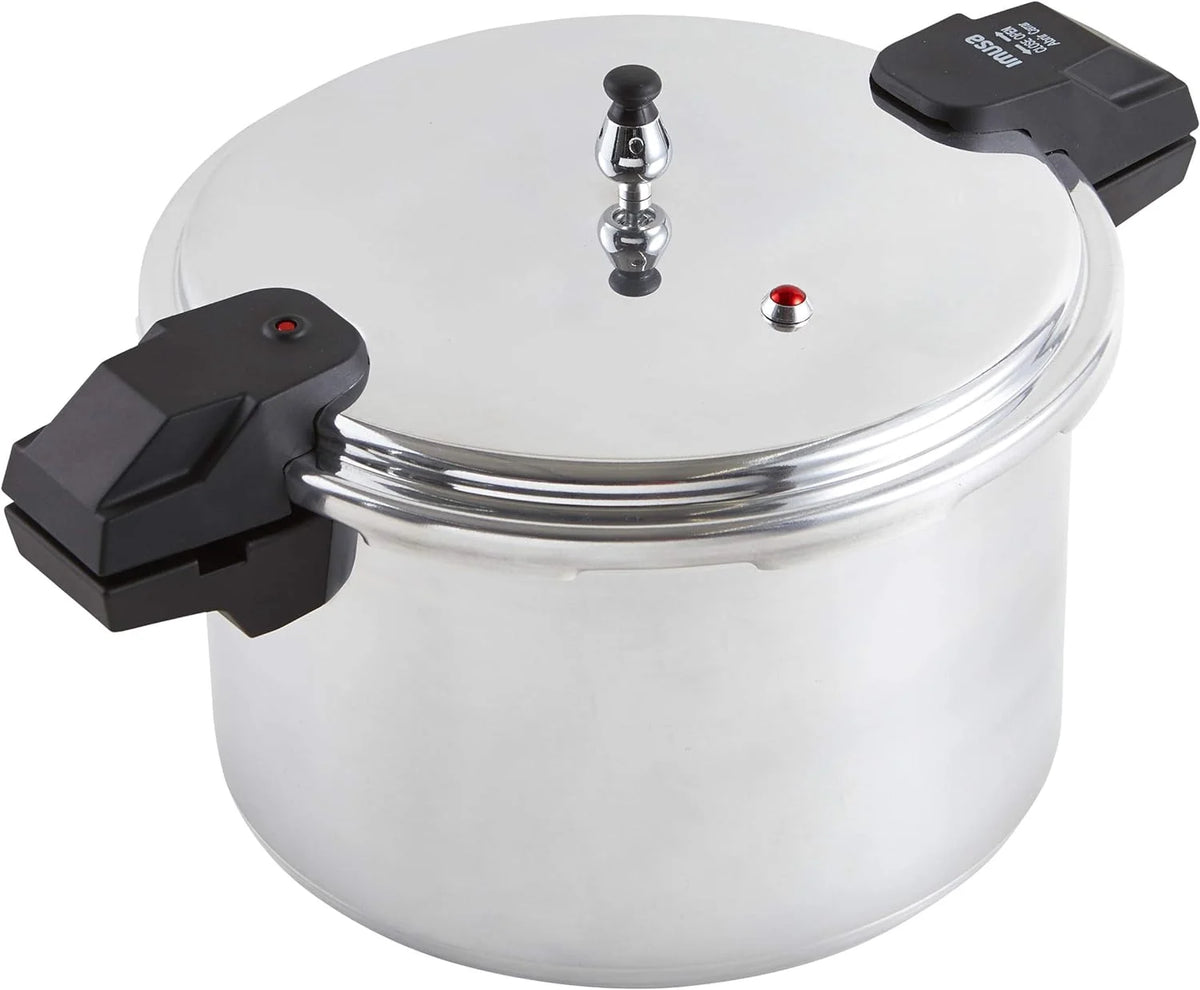 16Qt Jumbo Stovetop Pressure Cooker With Regulator And Side Handles Z42030