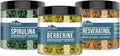 Berberine, Resveratrol & Spirulina Capsules 200 Capsules Each A276