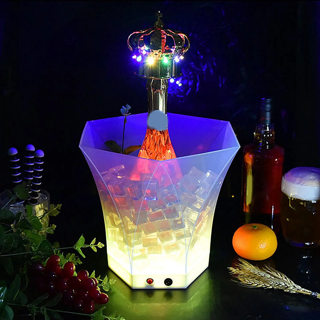 LED Ice Bucket 5L 7 Color Changing N8892