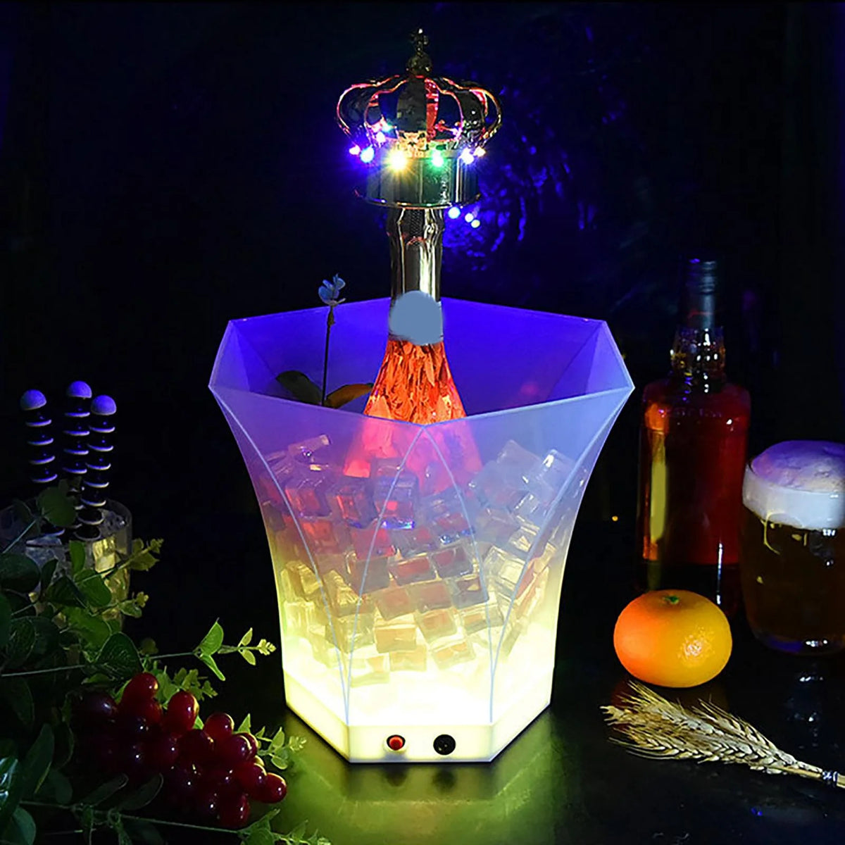 LED Ice Bucket 5L 7 Color Changing N8892