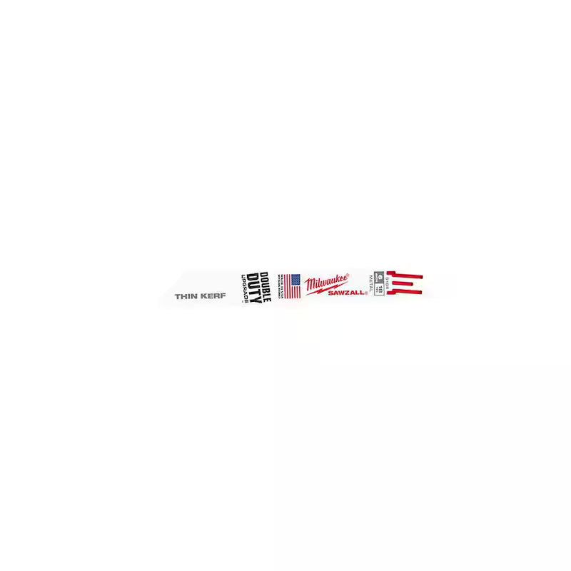 6 in. 18 TPI Metal Cutting Reciprocating Saw Blades 10-Pack N4924