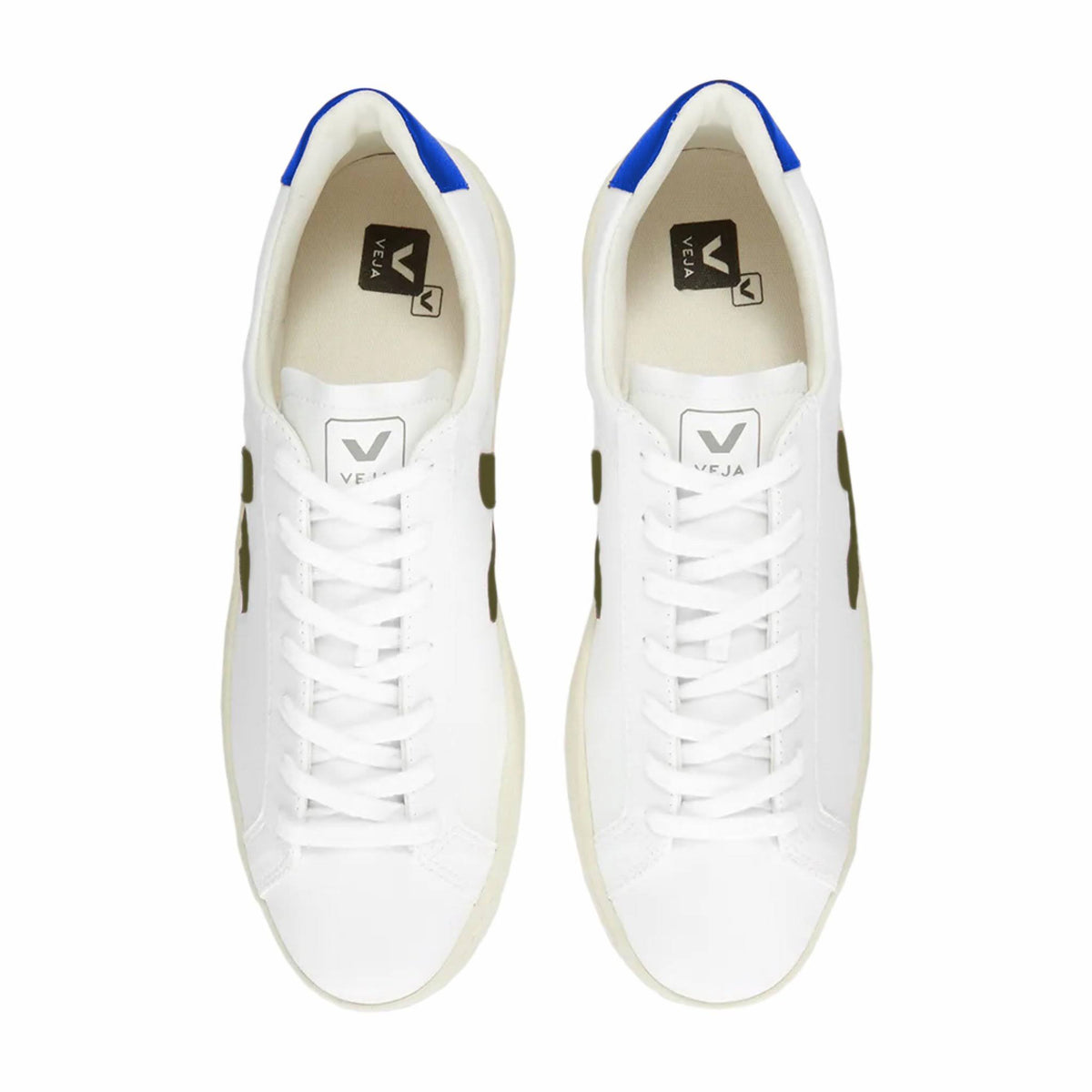 White Kaki Indigo Sneakers E774