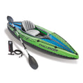 Inflatable Single Person Kayak Set with Pump O446