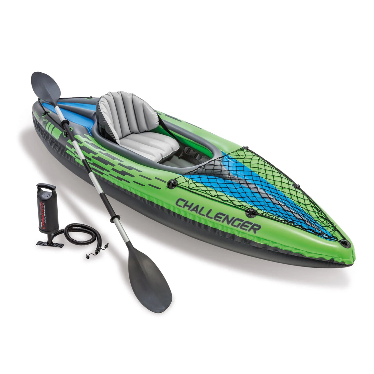 Inflatable Single Person Kayak Set with Pump O446