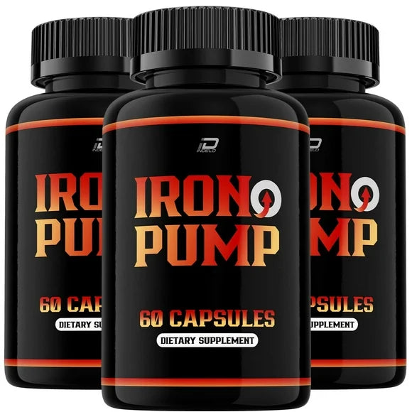 Iron Pump Capsules for Men 180 Capsules P9137