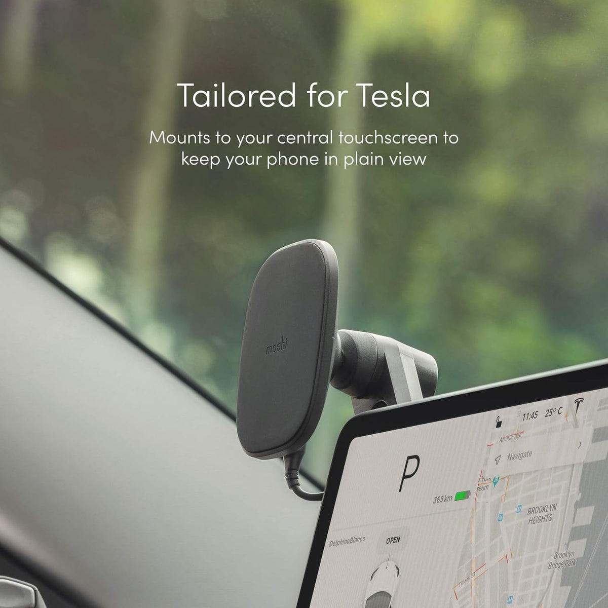 Magnetic Car Phone Holder with Wireless Charging, 10W Max, Pack of 2 A1636