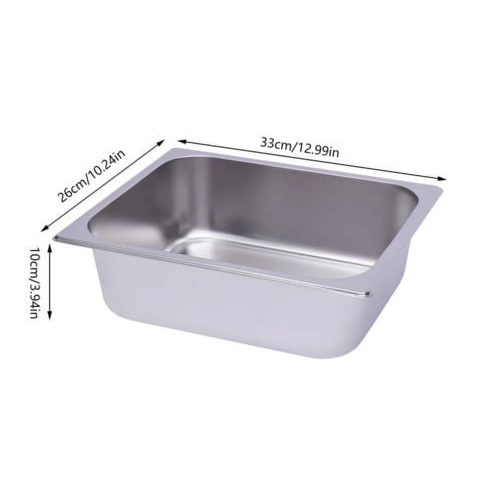 4" Deep Stainless Steel Steam Table Pans O673