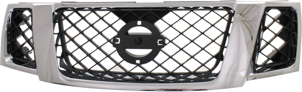 Chrome Shell with Black Insert Grille Assembly K6964