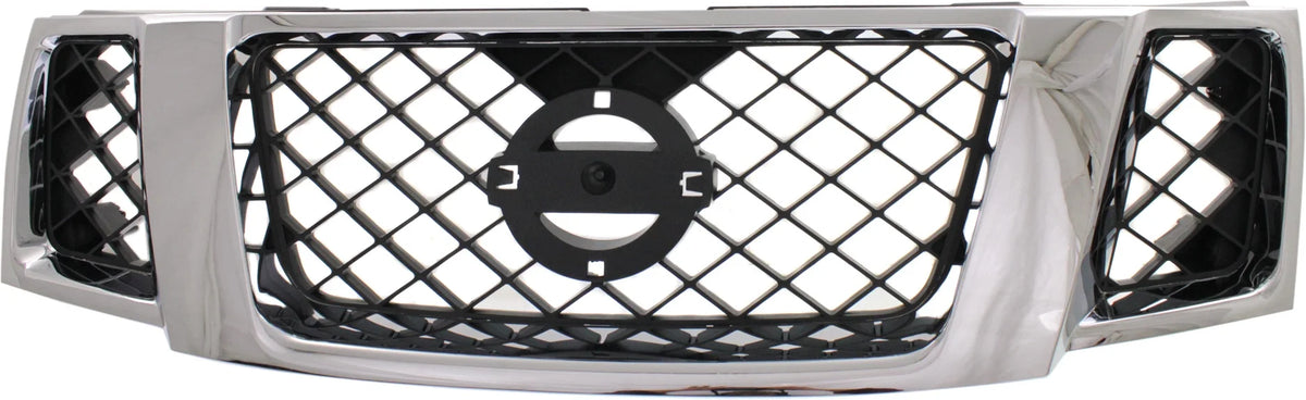 Chrome Shell with Black Insert Grille Assembly K6964