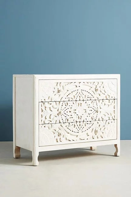 Wooden 3 Drawer Dresser Cabinet D3064