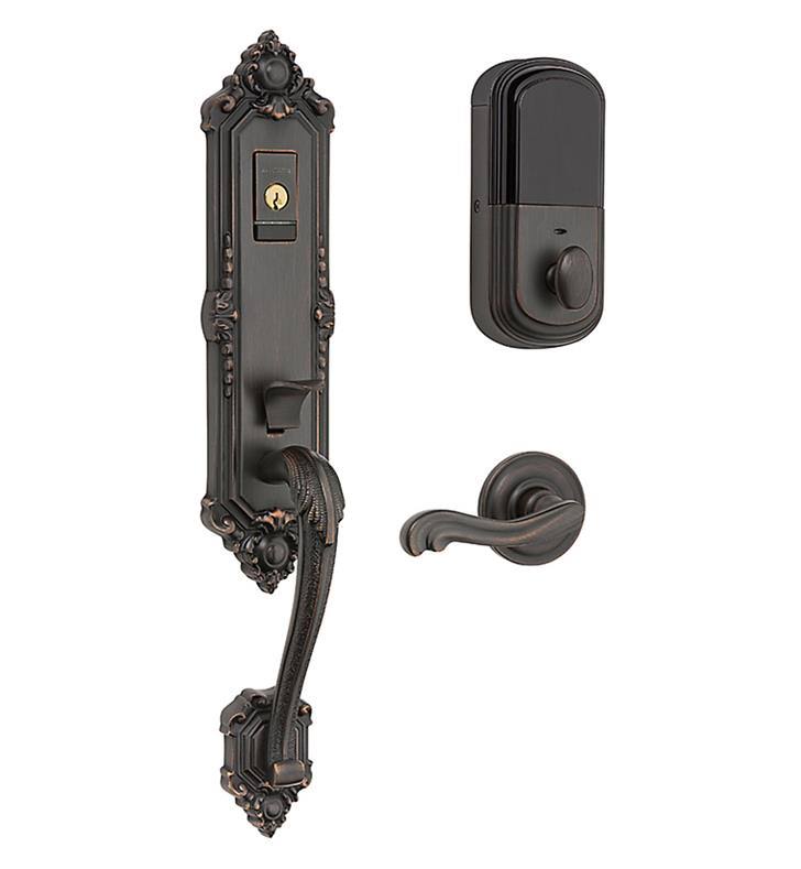 Oil Rubbed Bronze Handleset with Lever W857