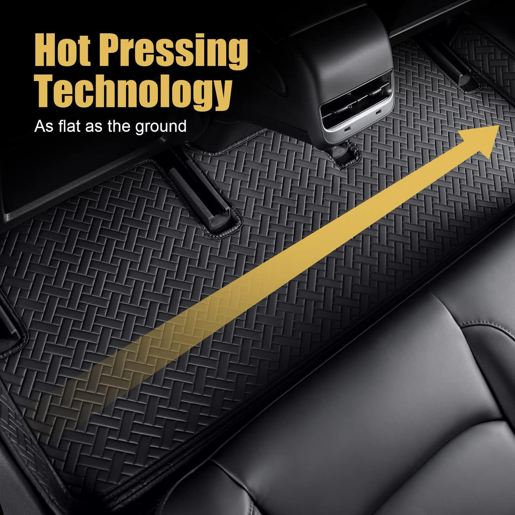 Black Waterproof Car Floor Mats for Tesla Model 3 X431871