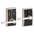 Satin Nickel Keyless Touchscreen Lever F563