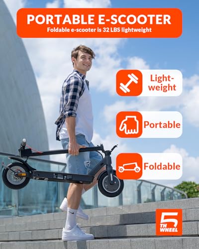 350W Motor 10" Solid Tires Electric Scooter O418000