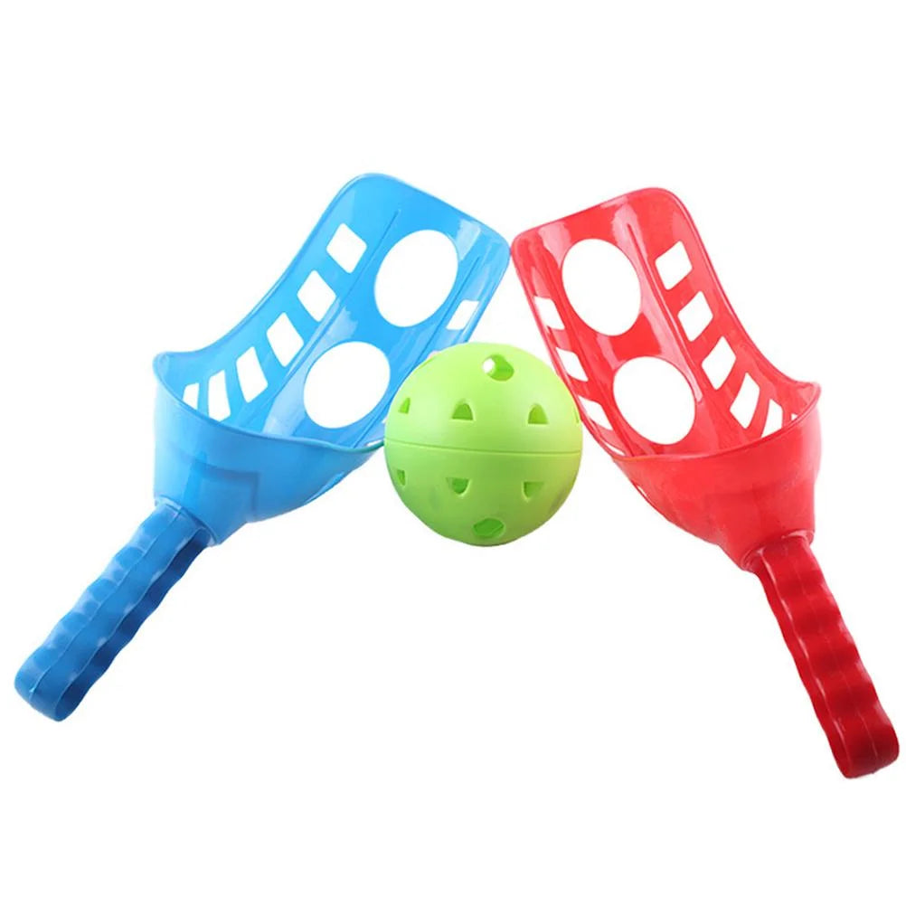 Scoop Ball Game Set with Scoops and Balls Outdoor Throwing and Catching Game P837983
