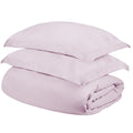 Lilac Egyptian Cotton Duvet Cover Set, Twin A95074