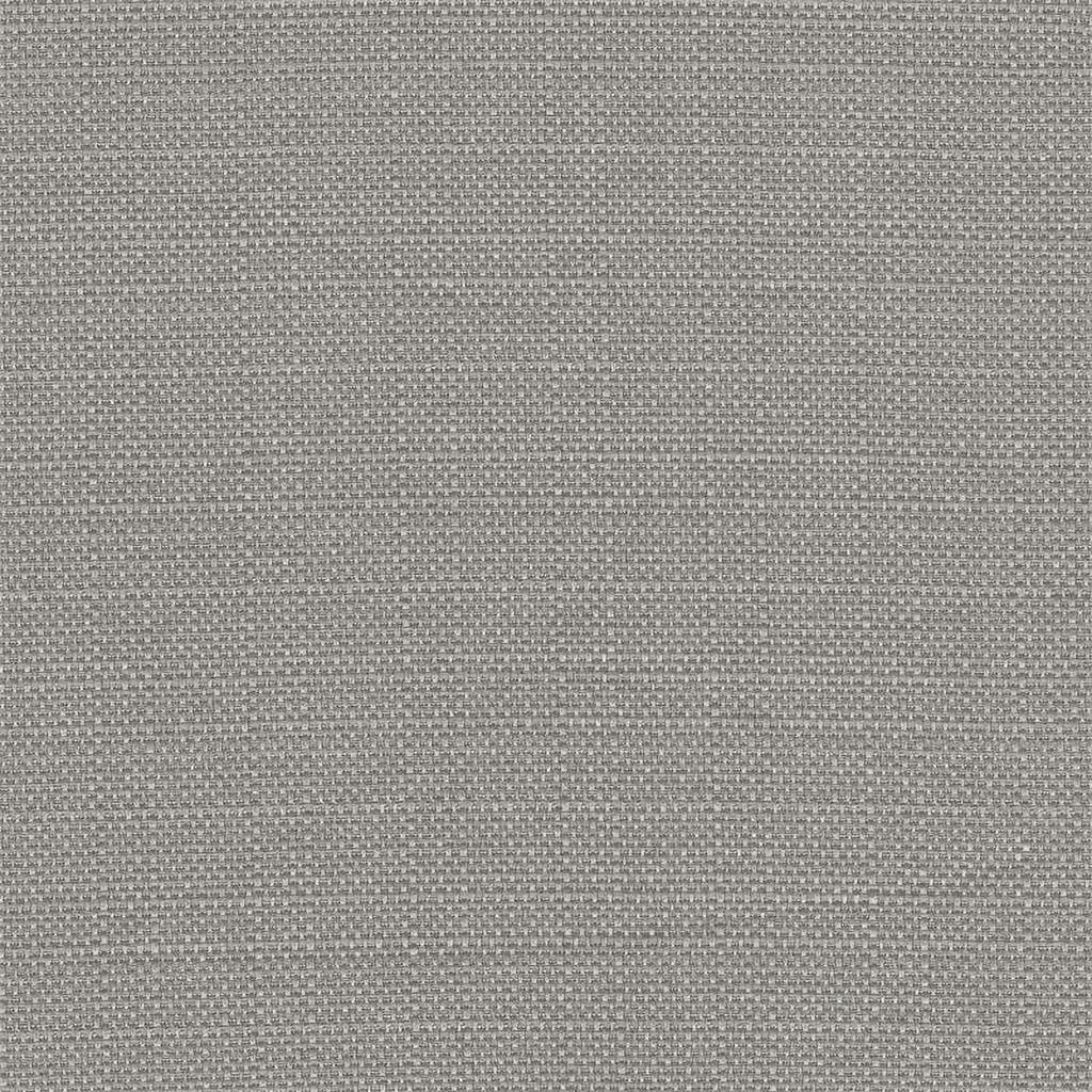 75.5" Transitional Textured Fabric Chaise with 1 Pillow in Gray A445