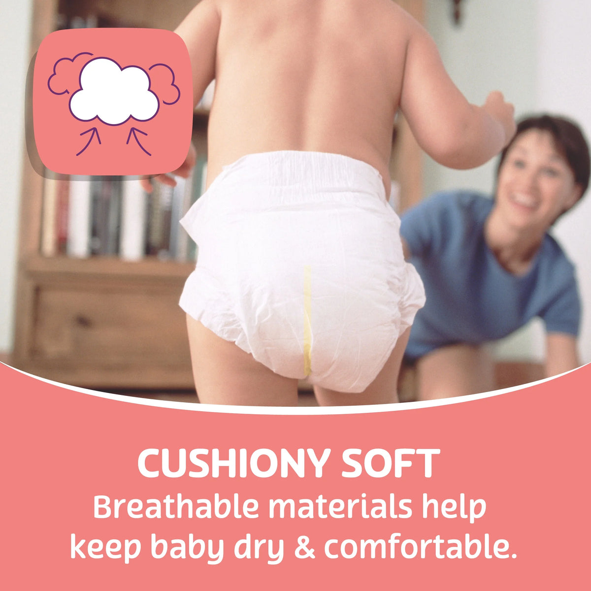 Dry & Gentle Diapers Size 2, 240 Count C540