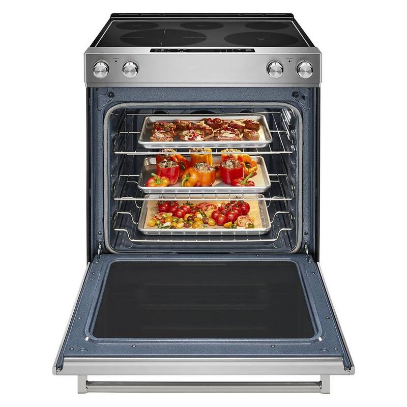 6.4 cu. ft. Slide-In Electric Range with Convection Oven in Stainless Steel X23525