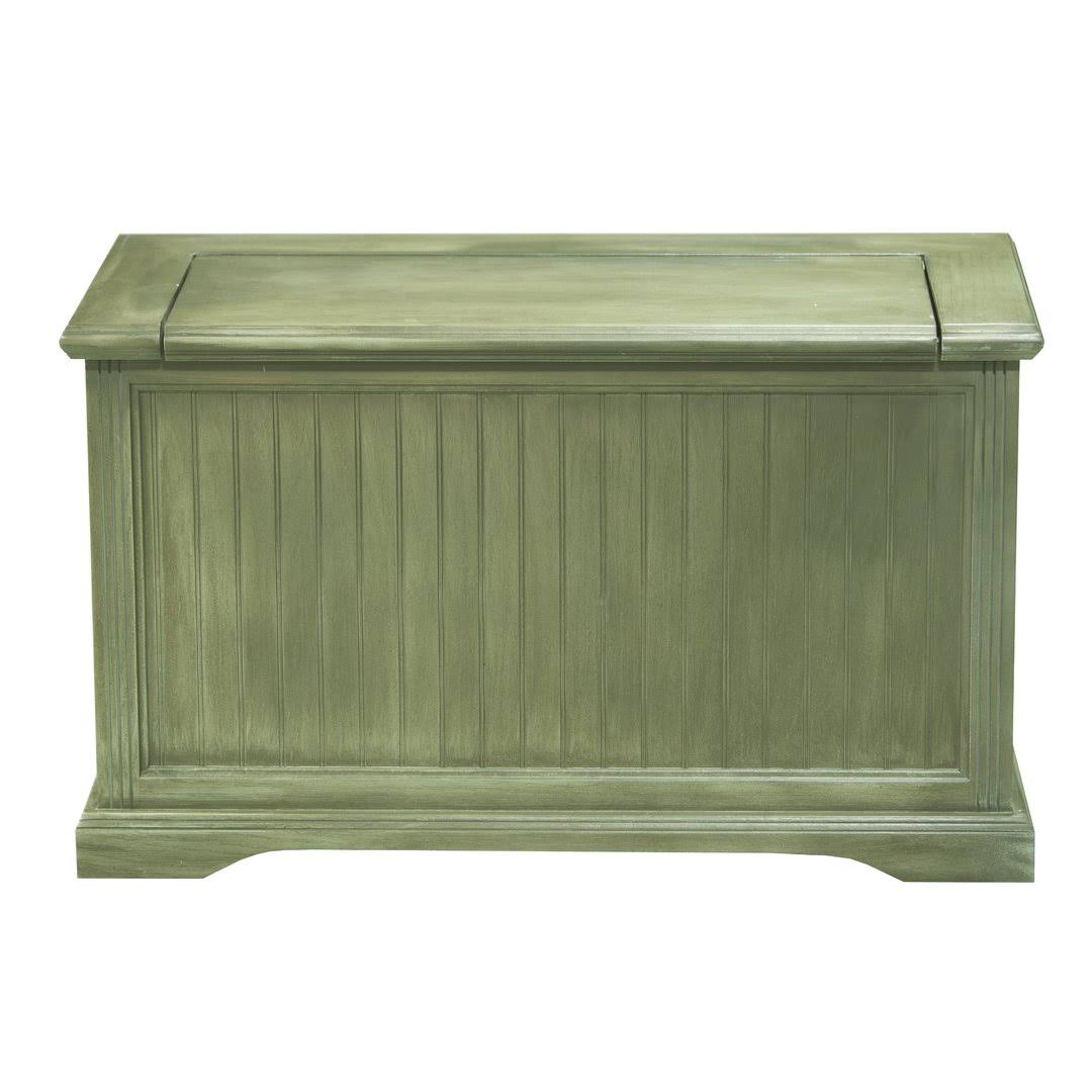 Smokey Blue Storage Bench Z970024