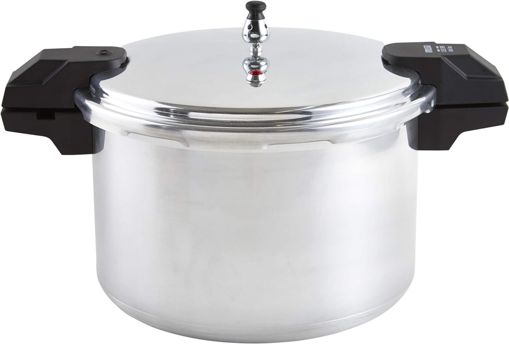16Qt Jumbo Stovetop Pressure Cooker With Regulator And Side Handles Z42030