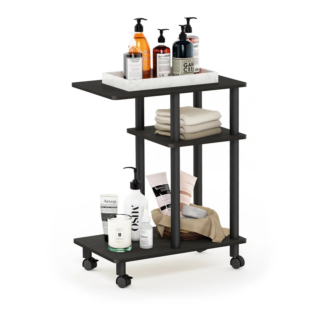 Sofa Side Table with Casters N480