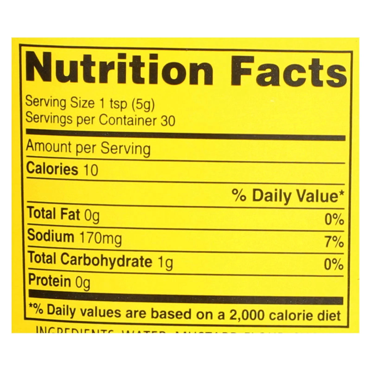 English Mustard - Case of 6 - 5.3 oz. D8428