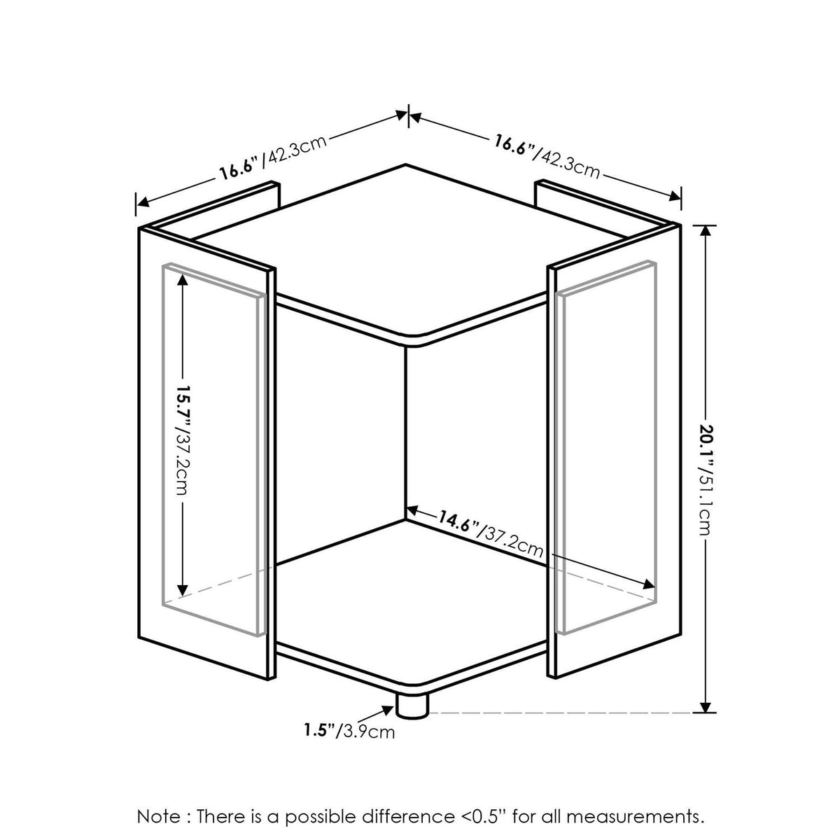 Litter Box Enclosure U8062