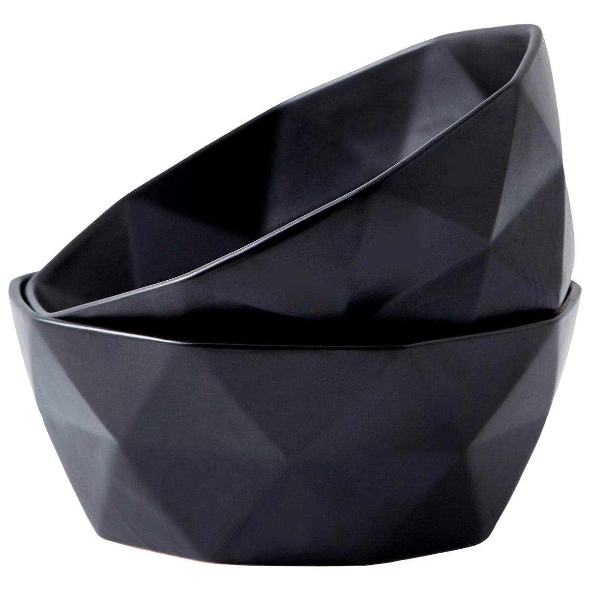 Set Of 2 Ceramic Salad Serving Bowls S754