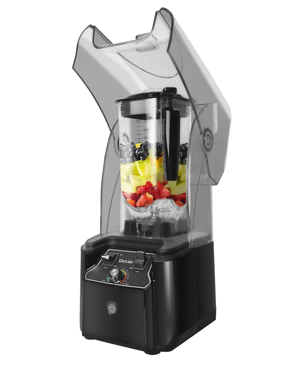 2200W Quiet Shield Black Blender with Sound Enclosure H319