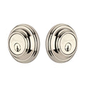 Polished Nickel Double Cylinder Deadbolt Z526837