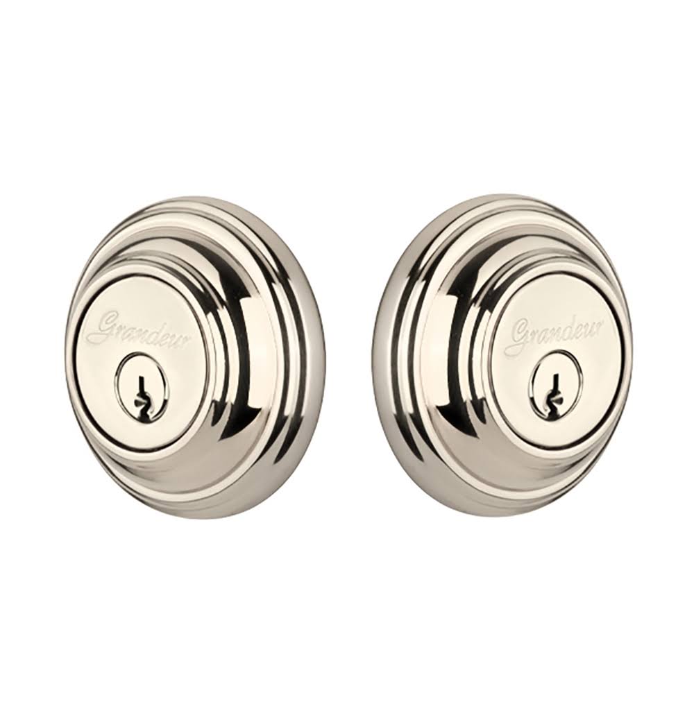 Polished Nickel Double Cylinder Deadbolt Z526837