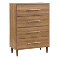 Farmhouse Wood 4-Drawer Chest E198521