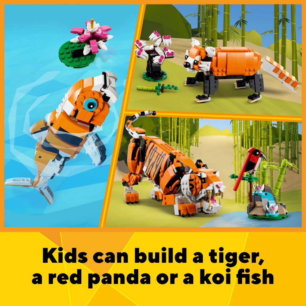 3 in 1 Animal Figures Building Set X1755