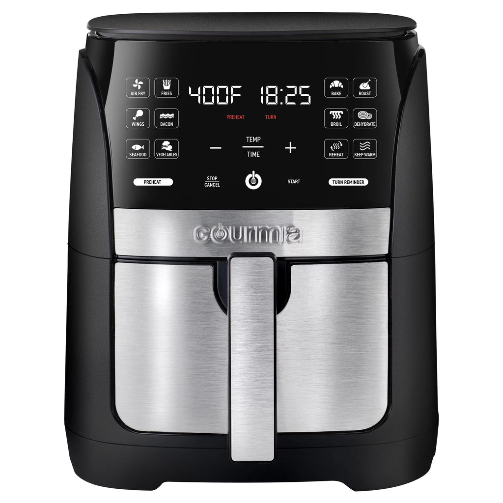 6 Qt Digital Air Fryer with 12 One-Touch Cooking Functions R713
