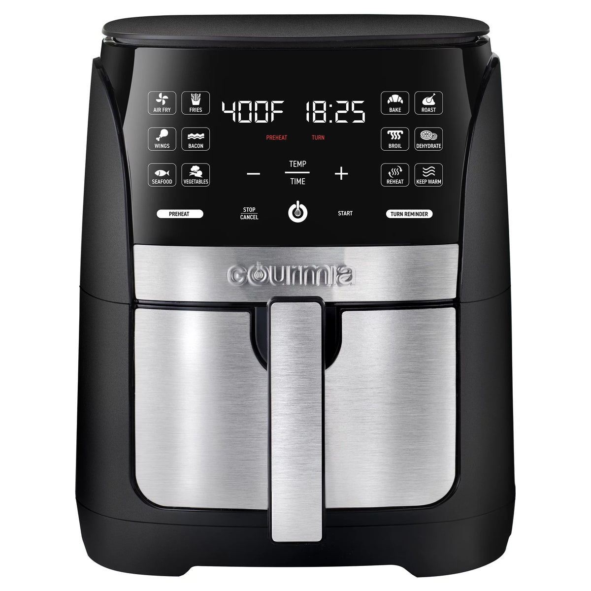 6 Qt Digital Air Fryer with 12 One-Touch Cooking Functions R713