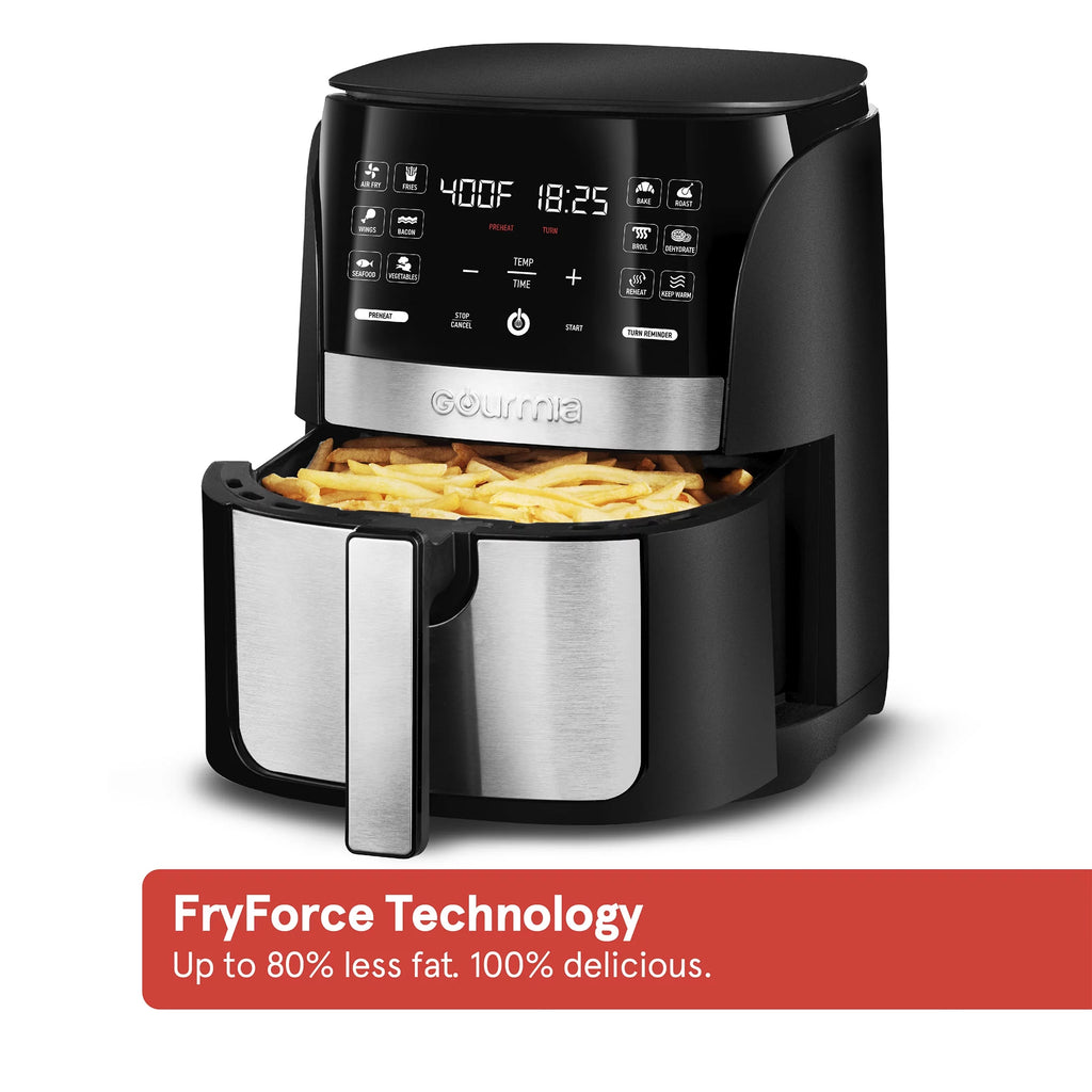 6 Qt Digital Air Fryer with 12 One-Touch Cooking Functions R713