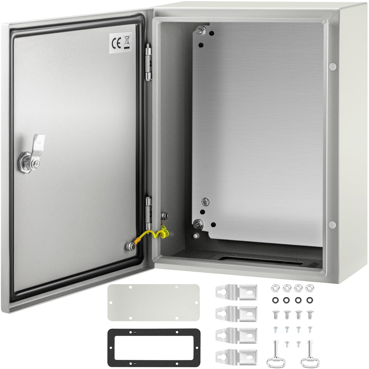 16" x 12" x 6" IP65 Carbon Steel Electrical Enclosure Box Y2634