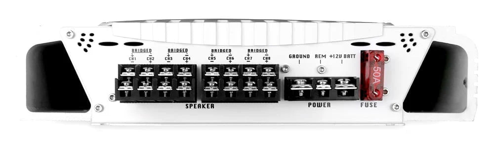 8 Channel 3000 Watt Waterproof Marine Amplifier E221
