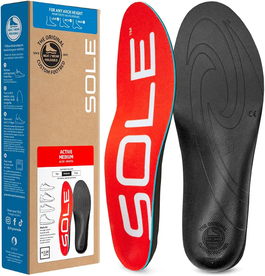 Arch Support Insoles Men's Size 7/Women's Size 9 K83182