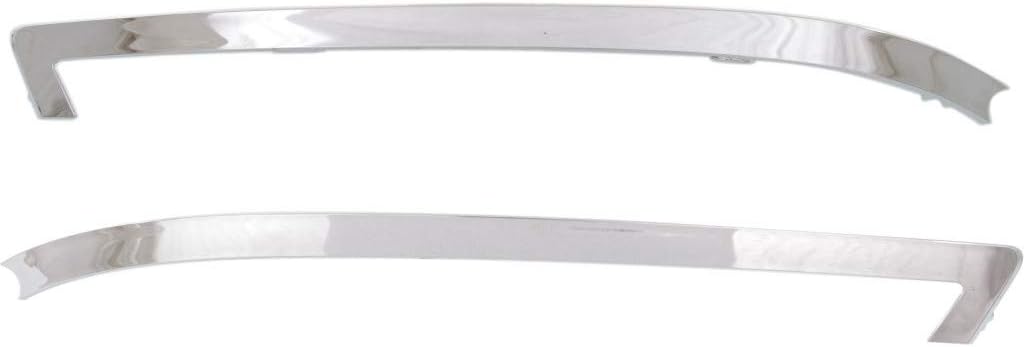 Chrome Front Bumper Trim Pair for Kia Optima 2014 2015 T782035