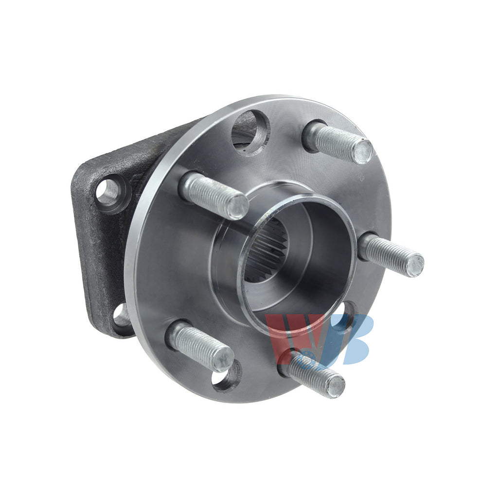 Pair Rear Wheel Hub & Bearing Assembly R84383
